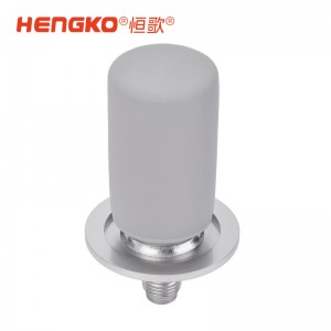 316L外殼快速進(jìn)氣擴散器丨0.003μm管式氣體擴散器過濾器