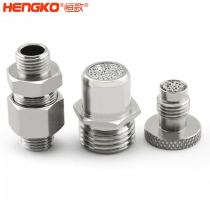 廠家定制有創(chuàng)呼吸機氣源入口醫(yī)療級316L不銹鋼過濾器濾芯防塵透氣耐腐蝕，用于呼吸機