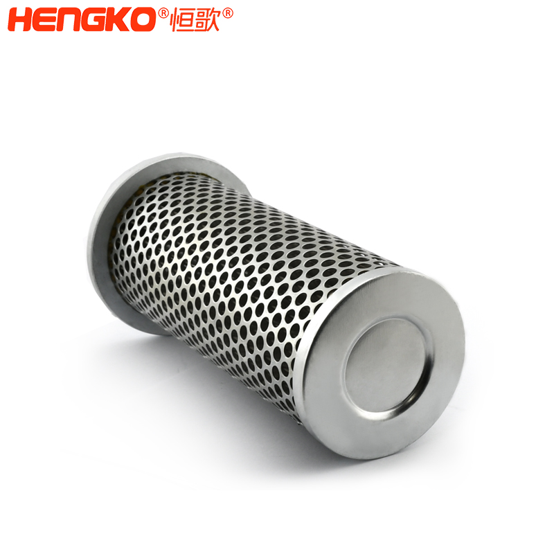 不銹鋼燒結網濾筒