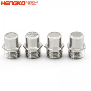 廠家定制有創(chuàng)呼吸機氣源入口醫(yī)療級316L不銹鋼過濾器濾芯防塵透氣耐腐蝕，用于呼吸機