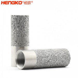 恒歌定制多孔不銹鋼溫濕度傳感器探頭外殼保護罩防水耐用透氣,用于環境監測