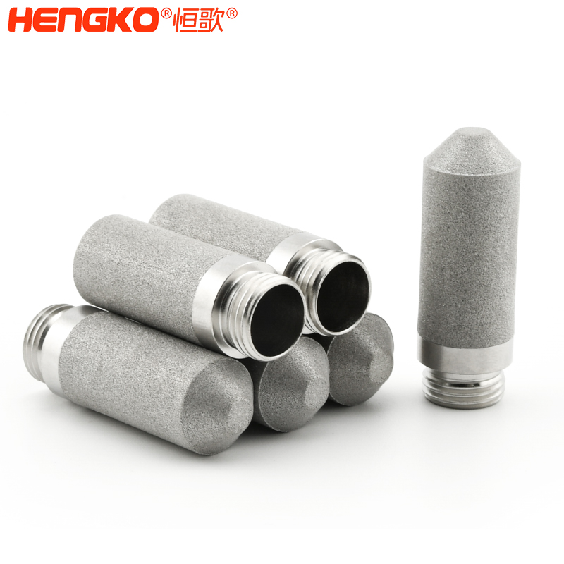 恒歌定制工業(yè)溫濕度傳感器外殼防水耐高溫_316L粉末燒結(jié)不銹鋼探頭可定制 Featured Image