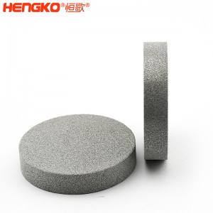 恒歌定制361L燒結濾芯,防爆高精度燒結金屬濾芯適用于工業污水處理