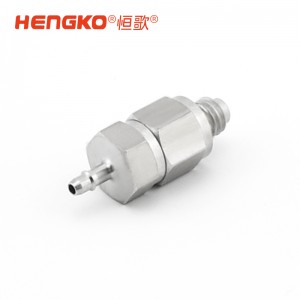 恒歌316不銹鋼粉末燒結(jié)濾芯多孔金屬高精度限流氣阻過濾器