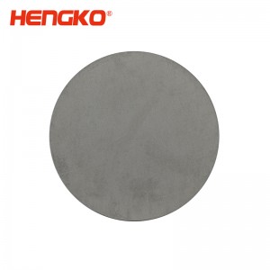 燒結不銹鋼過濾片防塵防爆透氣,廠家直銷微納米級多孔金屬濾芯