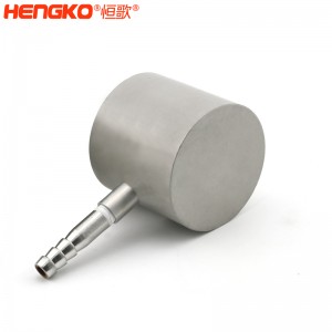 廠家直銷(xiāo)316不銹鋼曝氣頭透氣耐腐蝕_用于專業(yè)釀酒氣泡石