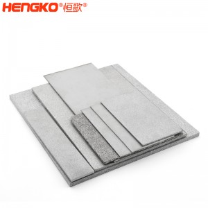 廠家直銷316不銹鋼粉末燒結濾板高強度耐高溫耐腐蝕,化工制藥過濾不銹鋼過濾器