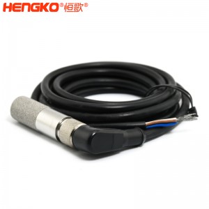 RHT系列高濕度雙防水土壤溫濕度傳感器探頭高靈敏高精度，用于溫室花園測(cè)量